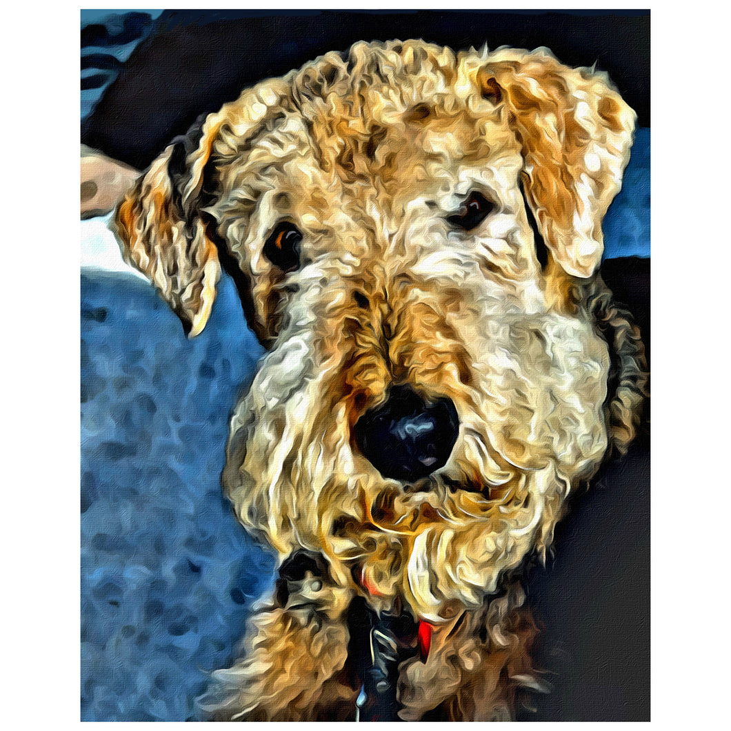 Mickey the Airedale