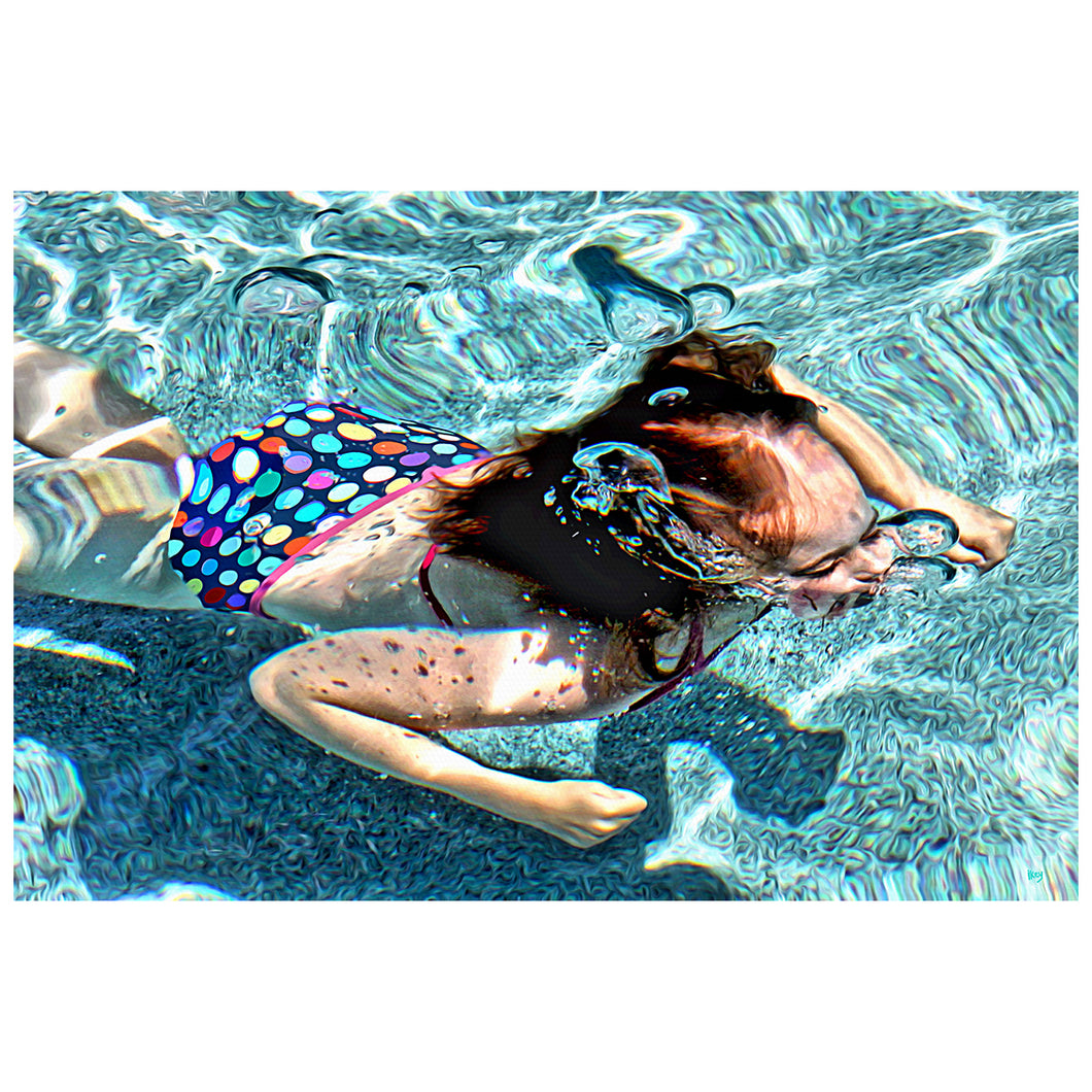 Underwater Bubble Girl 5